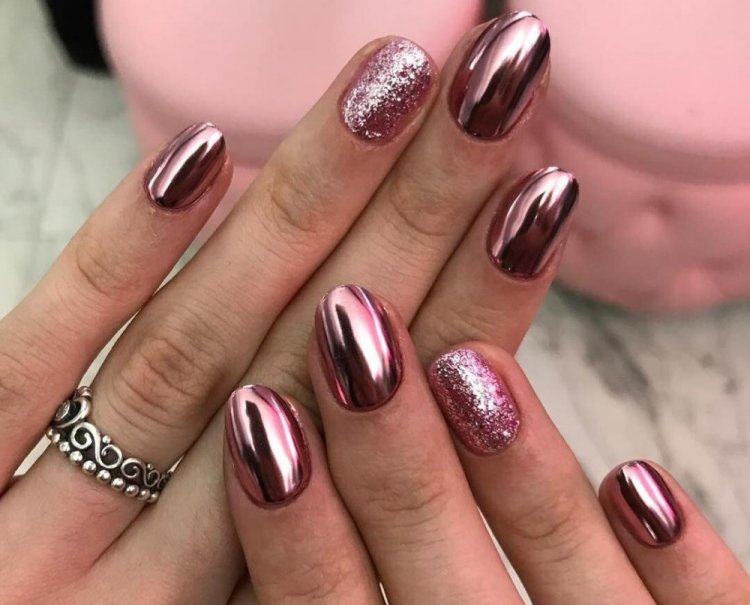 Новорічний манікюр 2023 (50 фото) - модні та красиві ідеї дизайну нігтів на Новий рік 2023