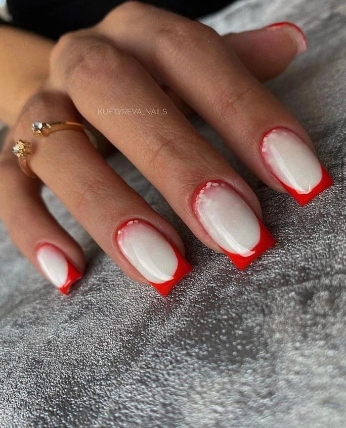 Кольоровий френч 2023: +220 фото манікюру