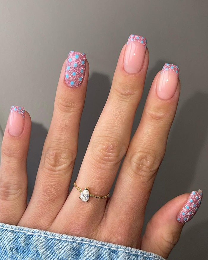 Кольоровий френч 2023: +220 фото манікюру