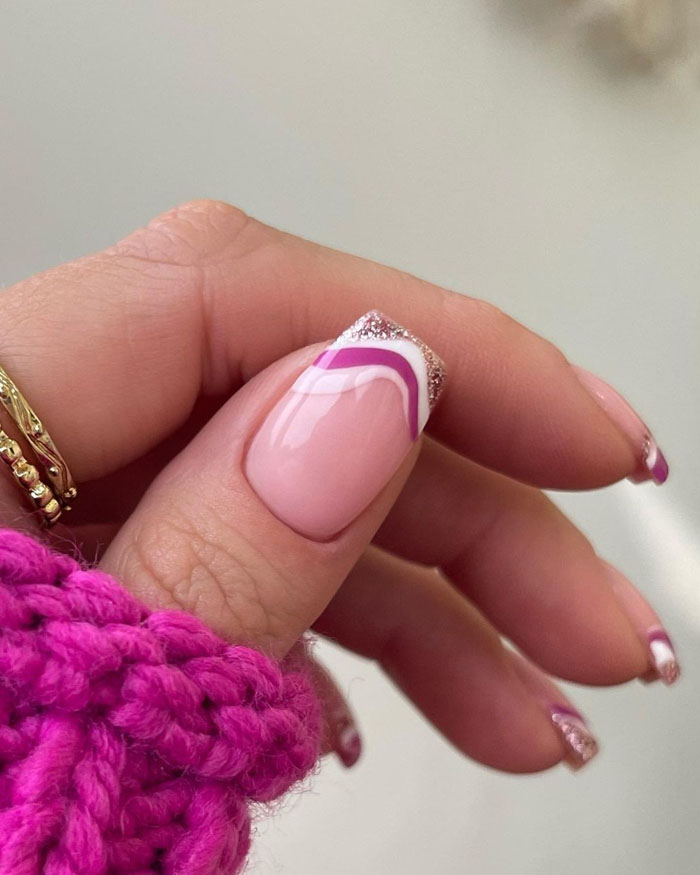 Кольоровий френч 2023: +220 фото манікюру