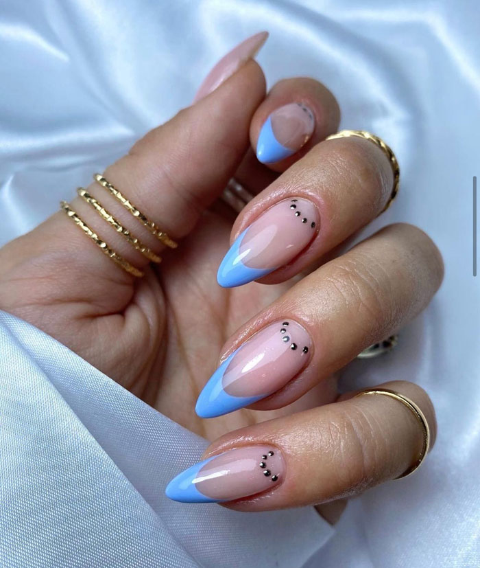 Кольоровий френч 2023: +220 фото манікюру