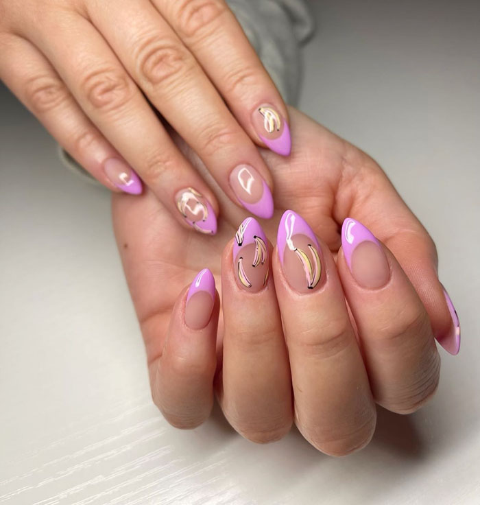 Кольоровий френч 2023: +220 фото манікюру