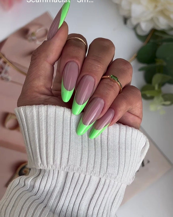 Кольоровий френч 2023: +220 фото манікюру