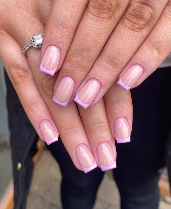 Кольоровий френч 2023: +220 фото манікюру