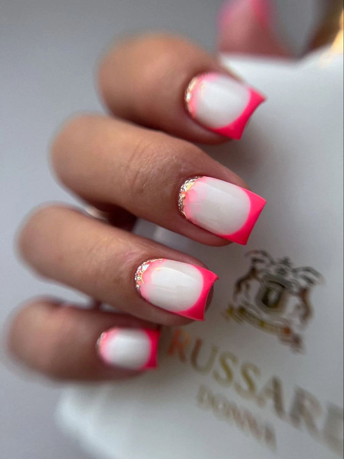 Кольоровий френч 2023: +220 фото манікюру