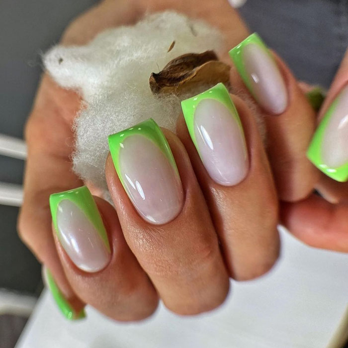 Кольоровий френч 2023: +220 фото манікюру