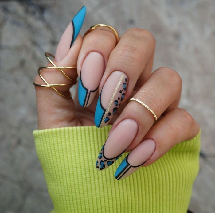 Кольоровий френч 2023: +220 фото манікюру