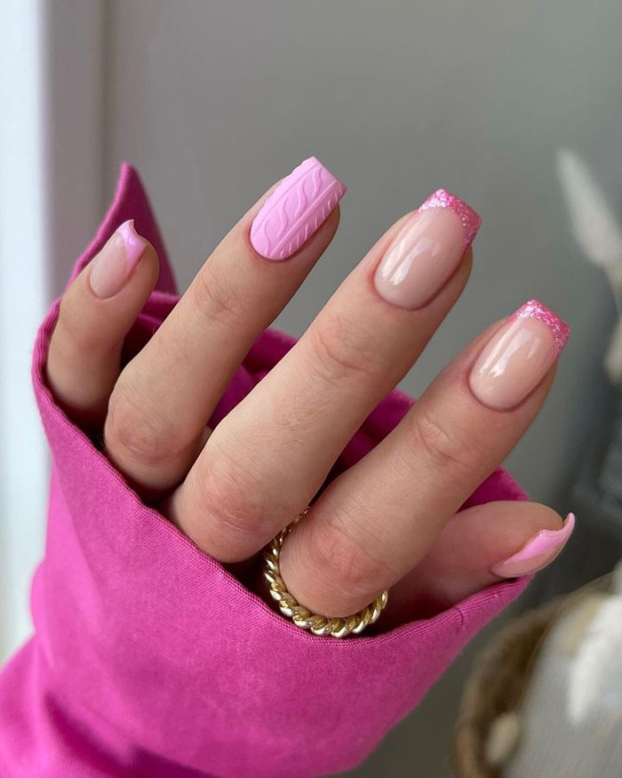 Кольоровий френч 2023: +220 фото манікюру