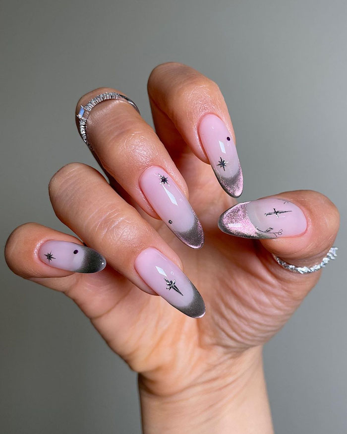 Кольоровий френч 2023: +220 фото манікюру