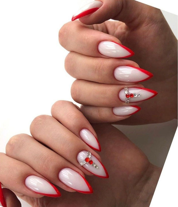 Кольоровий френч 2023: +220 фото манікюру