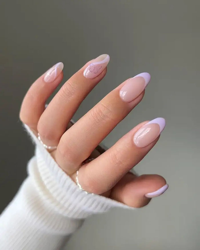 Кольоровий френч 2023: +220 фото манікюру