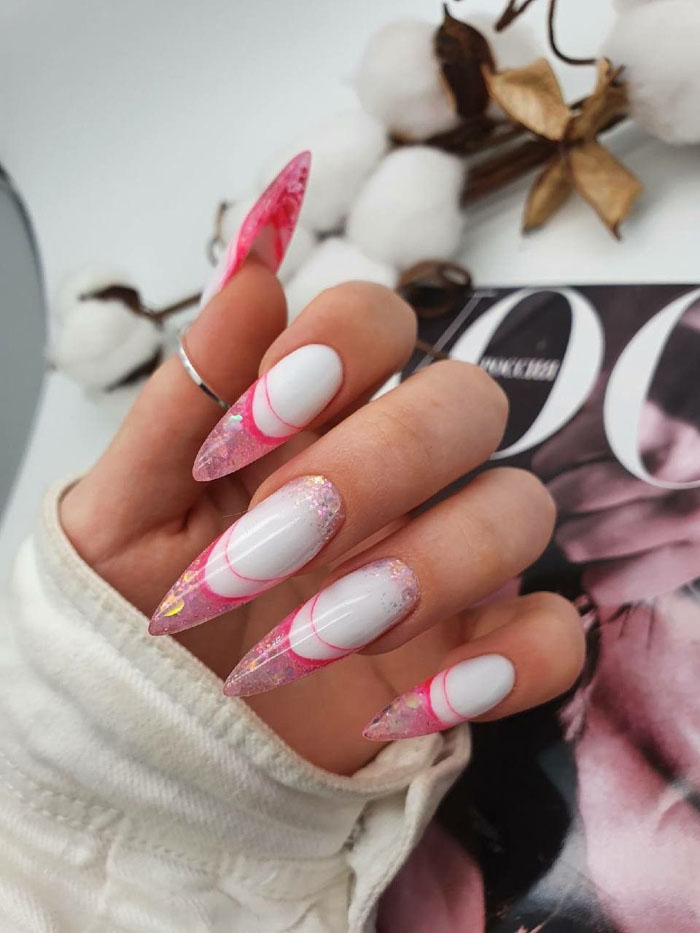 Кольоровий френч 2023: +220 фото манікюру