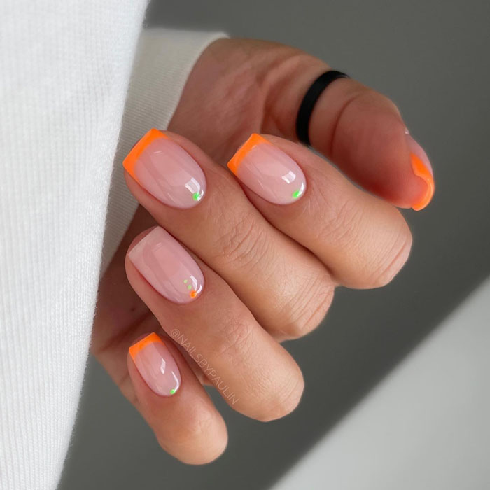 Кольоровий френч 2023: +220 фото манікюру