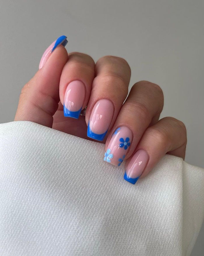 Кольоровий френч 2023: +220 фото манікюру