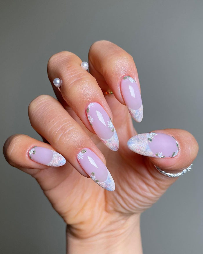 Кольоровий френч 2023: +220 фото манікюру