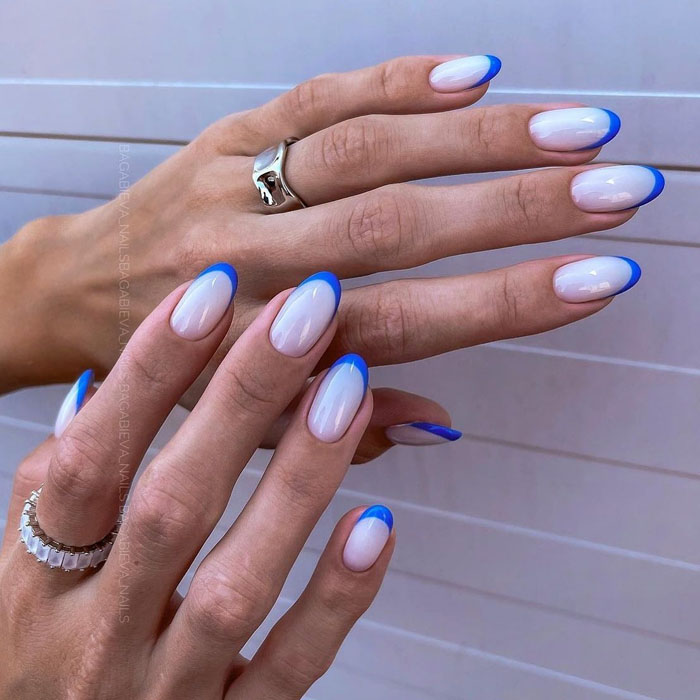 Кольоровий френч 2023: +220 фото манікюру
