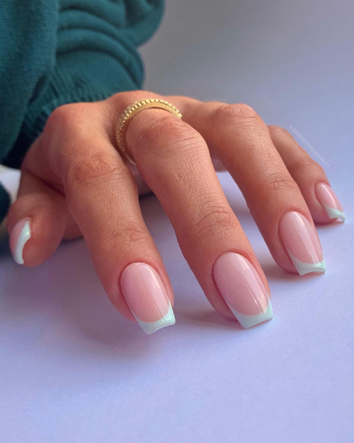 Кольоровий френч 2023: +220 фото манікюру