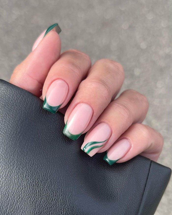 Кольоровий френч 2023: +220 фото манікюру