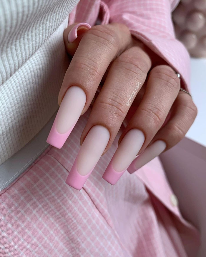 Кольоровий френч 2023: +220 фото манікюру