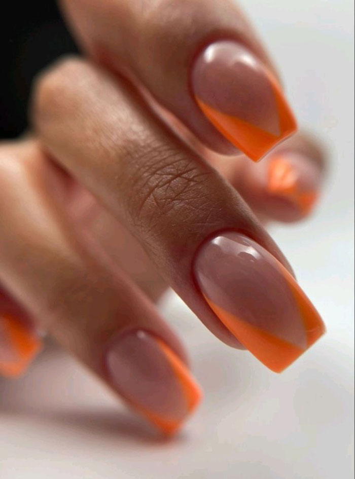 Кольоровий френч 2023: +220 фото манікюру