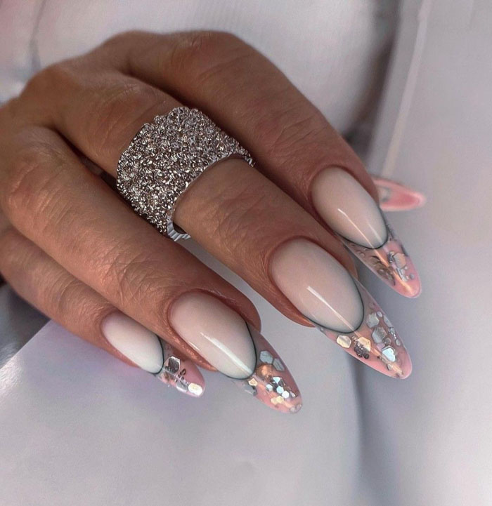 Кольоровий френч 2023: +220 фото манікюру