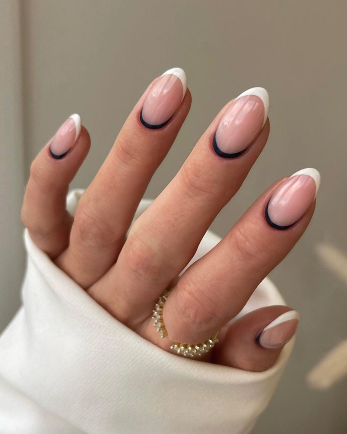 Кольоровий френч 2023: +220 фото манікюру