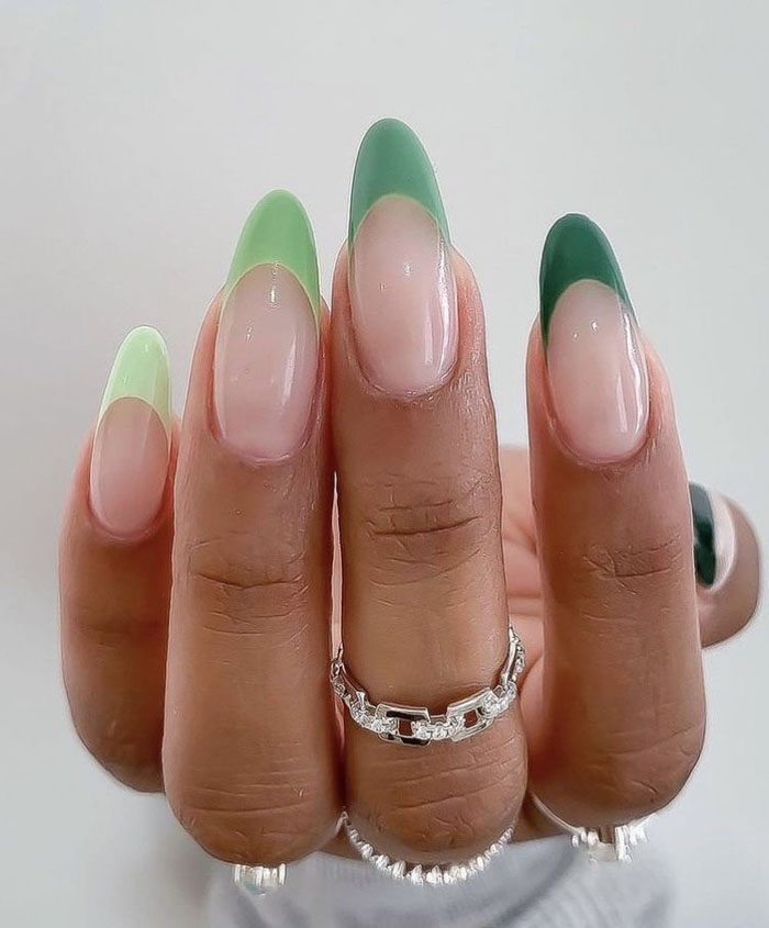 Кольоровий френч 2023: +220 фото манікюру