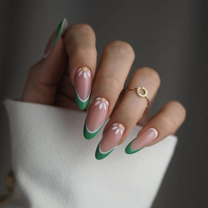 Кольоровий френч 2023: +220 фото манікюру