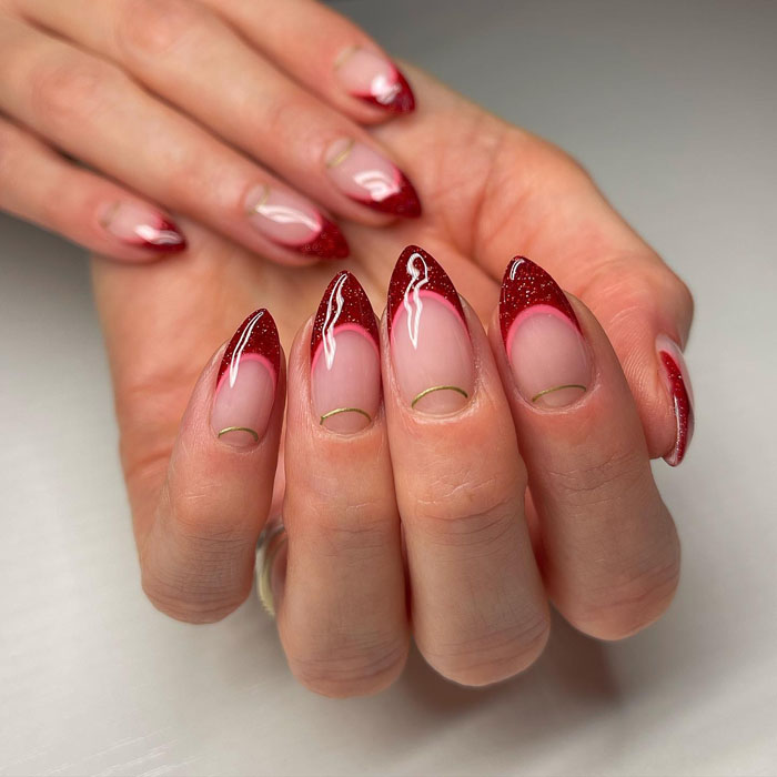 Кольоровий френч 2023: +220 фото манікюру