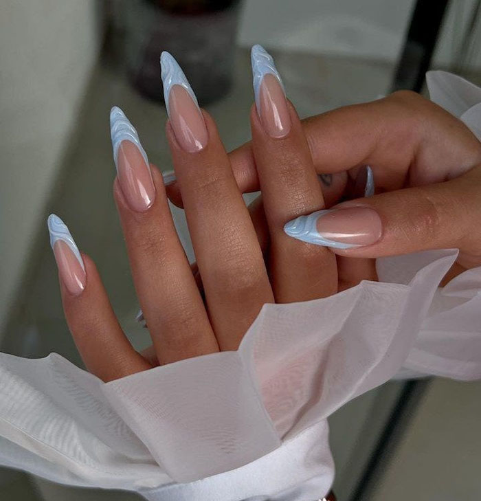 Кольоровий френч 2023: +220 фото манікюру