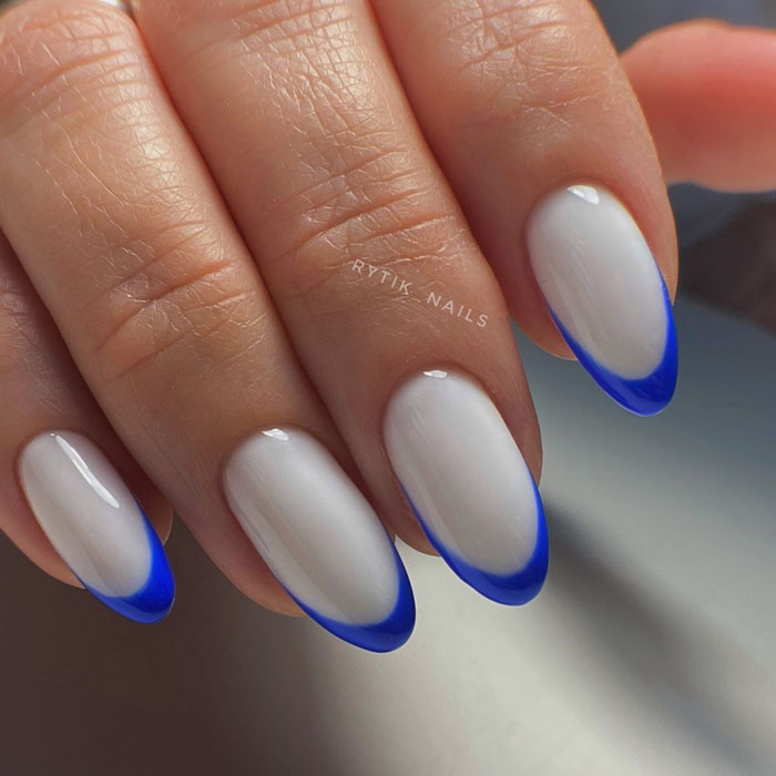 Кольоровий френч 2023: +220 фото манікюру