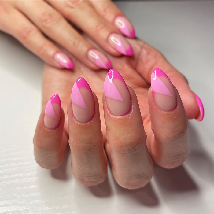 Кольоровий френч 2023: +220 фото манікюру