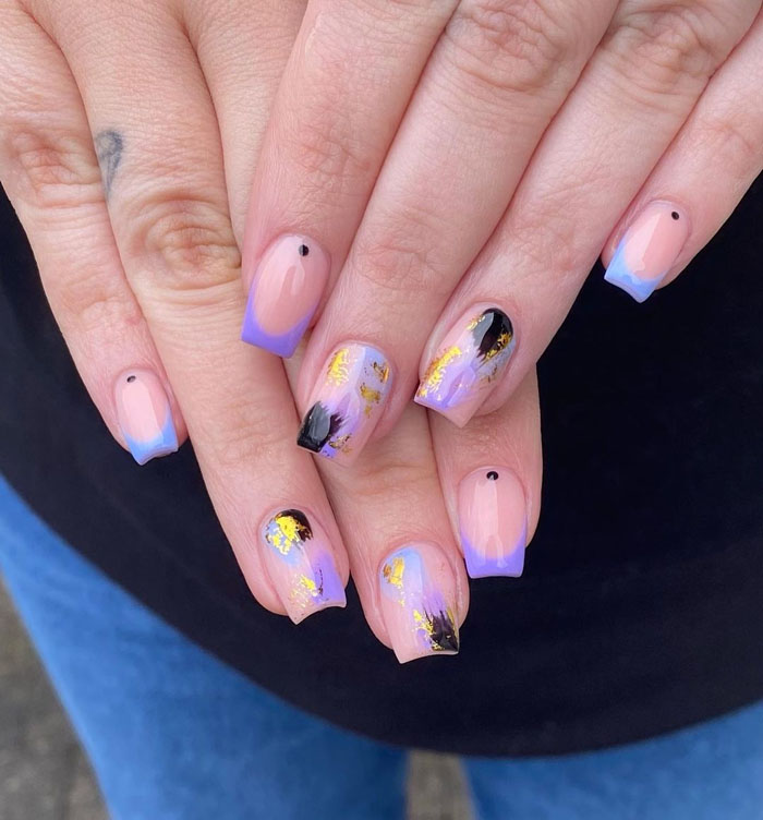 Кольоровий френч 2023: +220 фото манікюру