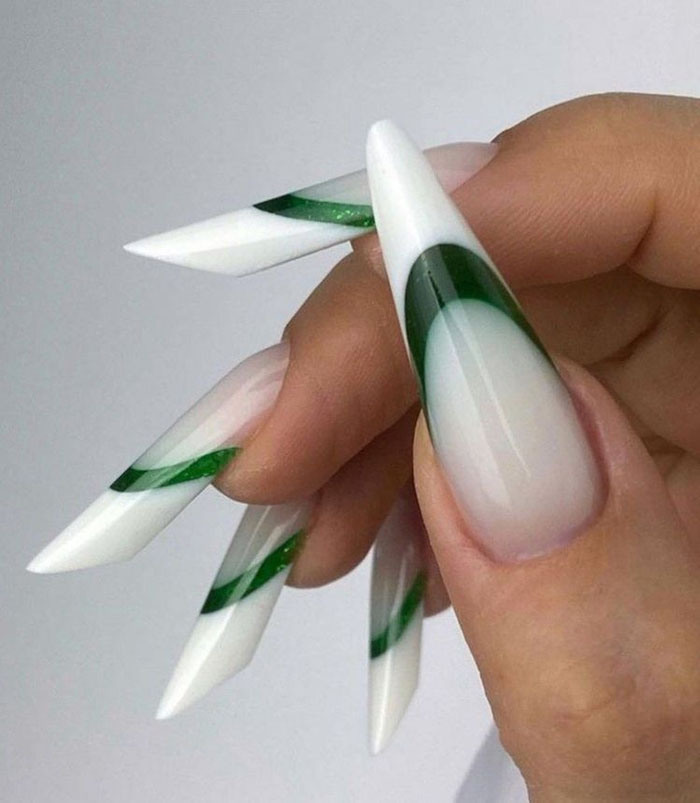 Кольоровий френч 2023: +220 фото манікюру