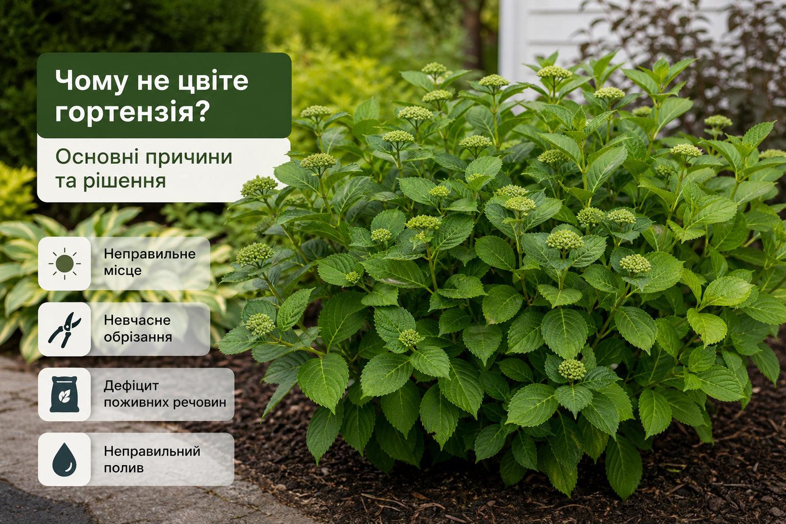 Чому не цвіте гортензія ,що робити, основні причини та як змусити її випустити пишні шапки. Короткий огляд: чому гортензія може не цвісти Чому не цвіте гортензія ,що робити, основні причини та як змусити її випустити пишні шапки. Короткий огляд: чому гортензія може не цвісти