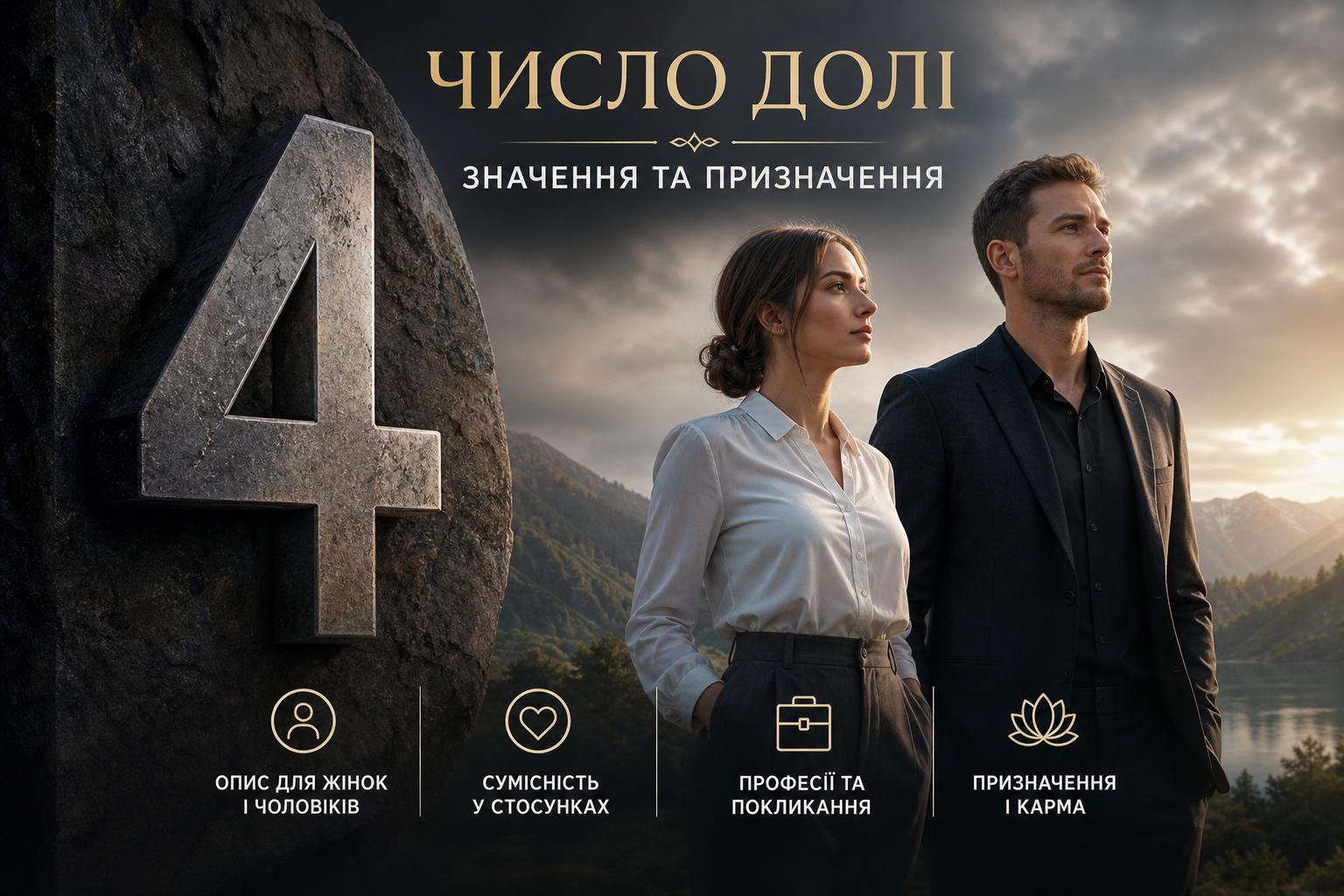 Значення числа долі 4: опис для жінок і чоловіків, сумісність і професії. Число долі 4: призначення і карма Значення числа долі 4: опис для жінок і чоловіків, сумісність і професії. Число долі 4: призначення і карма