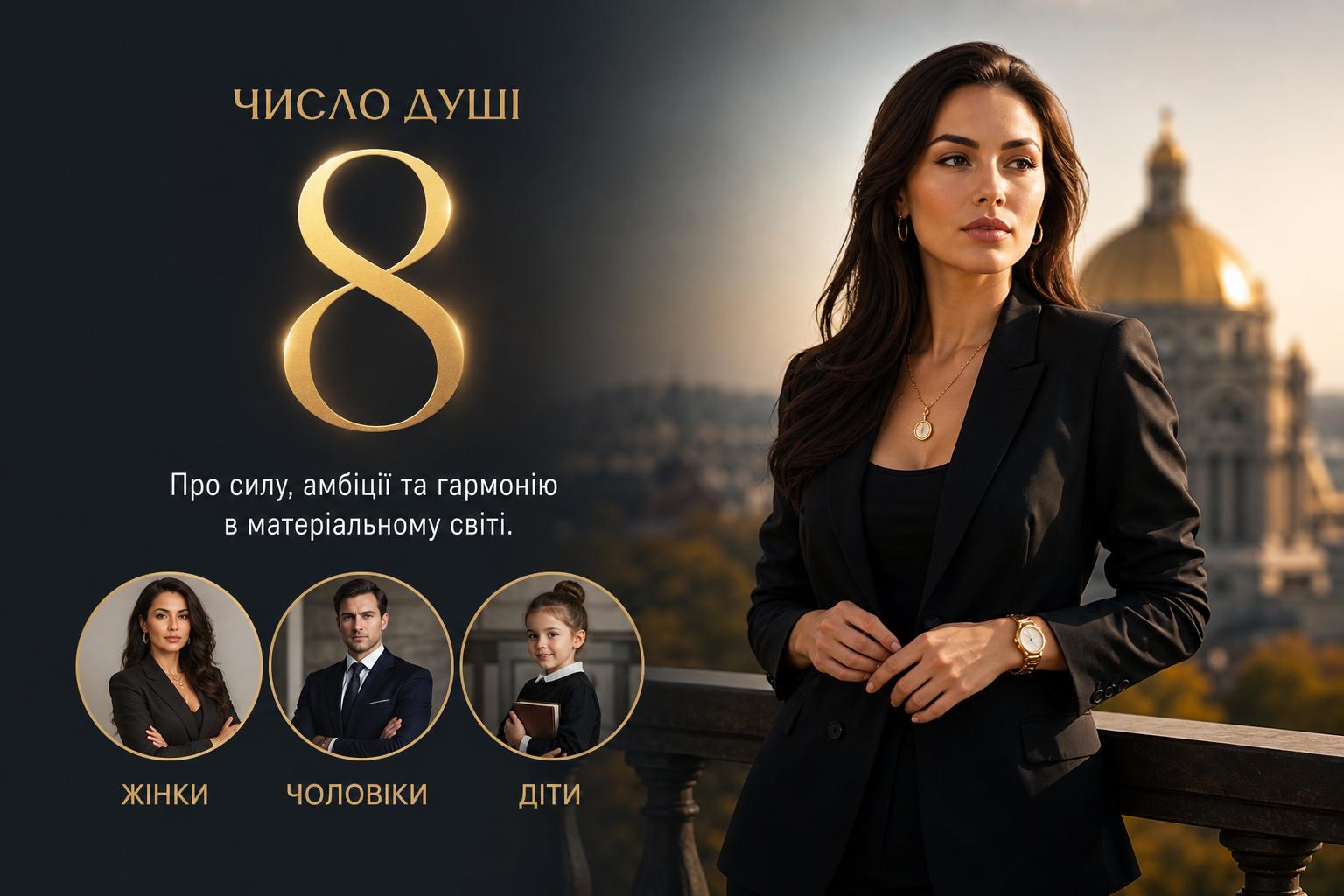 Число душі 8: значення, характеристика жінок, чоловіків і дітей. Короткий перелік корисних практик для вісімки Число душі 8: значення, характеристика жінок, чоловіків і дітей. Короткий перелік корисних практик для вісімки