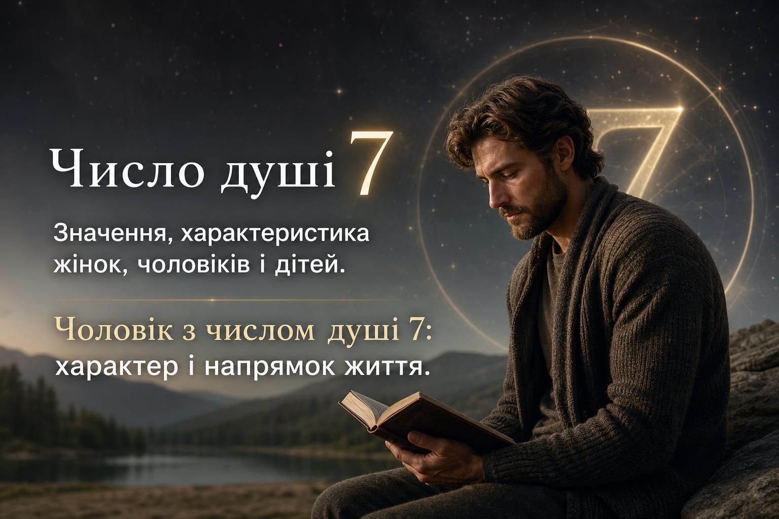 Число душі 7: значення, характеристика жінок, чоловіків і дітей. Чоловік з числом душі 7: характер і напрямок життя Число душі 7: значення, характеристика жінок, чоловіків і дітей. Чоловік з числом душі 7: характер і напрямок життя