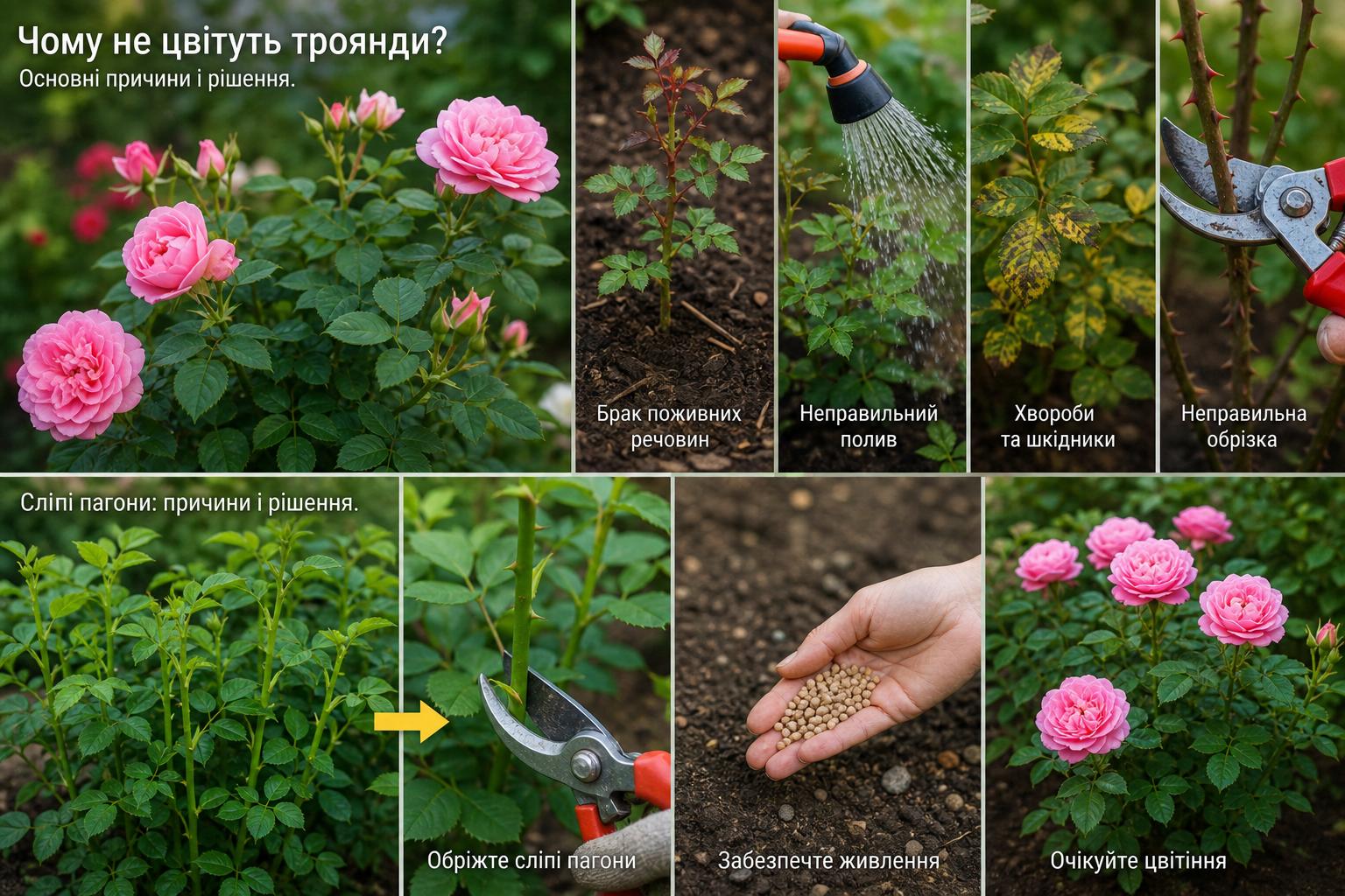 Чому не цвітуть троянди, і як це виправити,що робити, основні причини. Сліпі пагони: причини і виправлення Чому не цвітуть троянди, і як це виправити,що робити, основні причини. Сліпі пагони: причини і виправлення