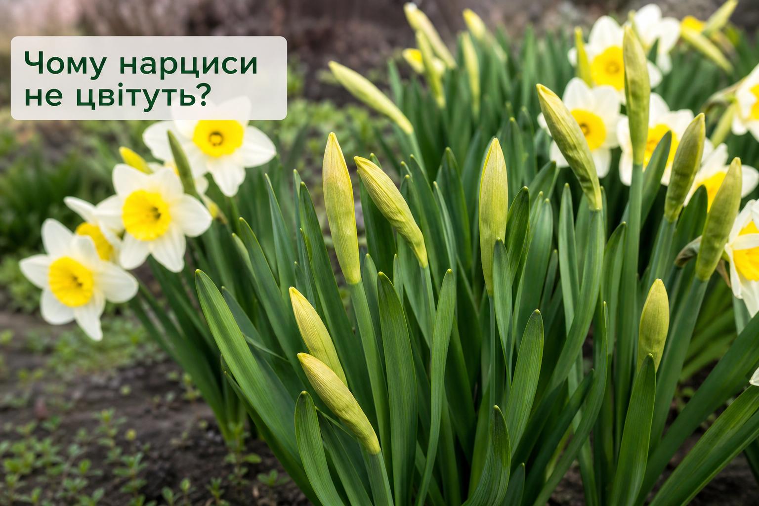 Чому не цвітуть нарциси, що робити, основні причини. Чому сліпі бутони у нарцисів і чому нарциси випускають бутони але не зацвітають Чому не цвітуть нарциси, що робити, основні причини. Чому сліпі бутони у нарцисів і чому нарциси випускають бутони але не зацвітають