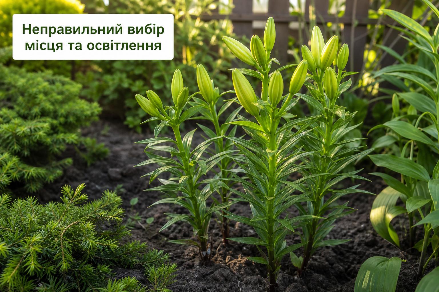 Чому не цвітуть лілії, що робити, основні причини. Неправильний вибір місця та освітлення Чому не цвітуть лілії, що робити, основні причини. Неправильний вибір місця та освітлення
