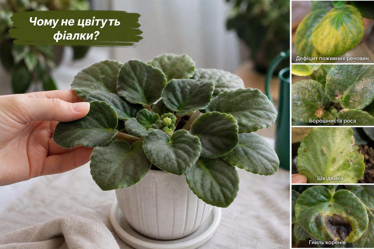 Чому не цвітуть фіалки, що робити, основні причини. Хвороби та шкідники Чому не цвітуть фіалки, що робити, основні причини. Хвороби та шкідники