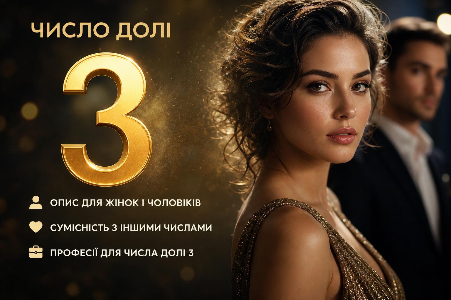Значення числа долі 3: опис для жінок і чоловіків, сумісність і професії. Сумісність числа долі 3 з іншими числами Значення числа долі 3: опис для жінок і чоловіків, сумісність і професії. Сумісність числа долі 3 з іншими числами