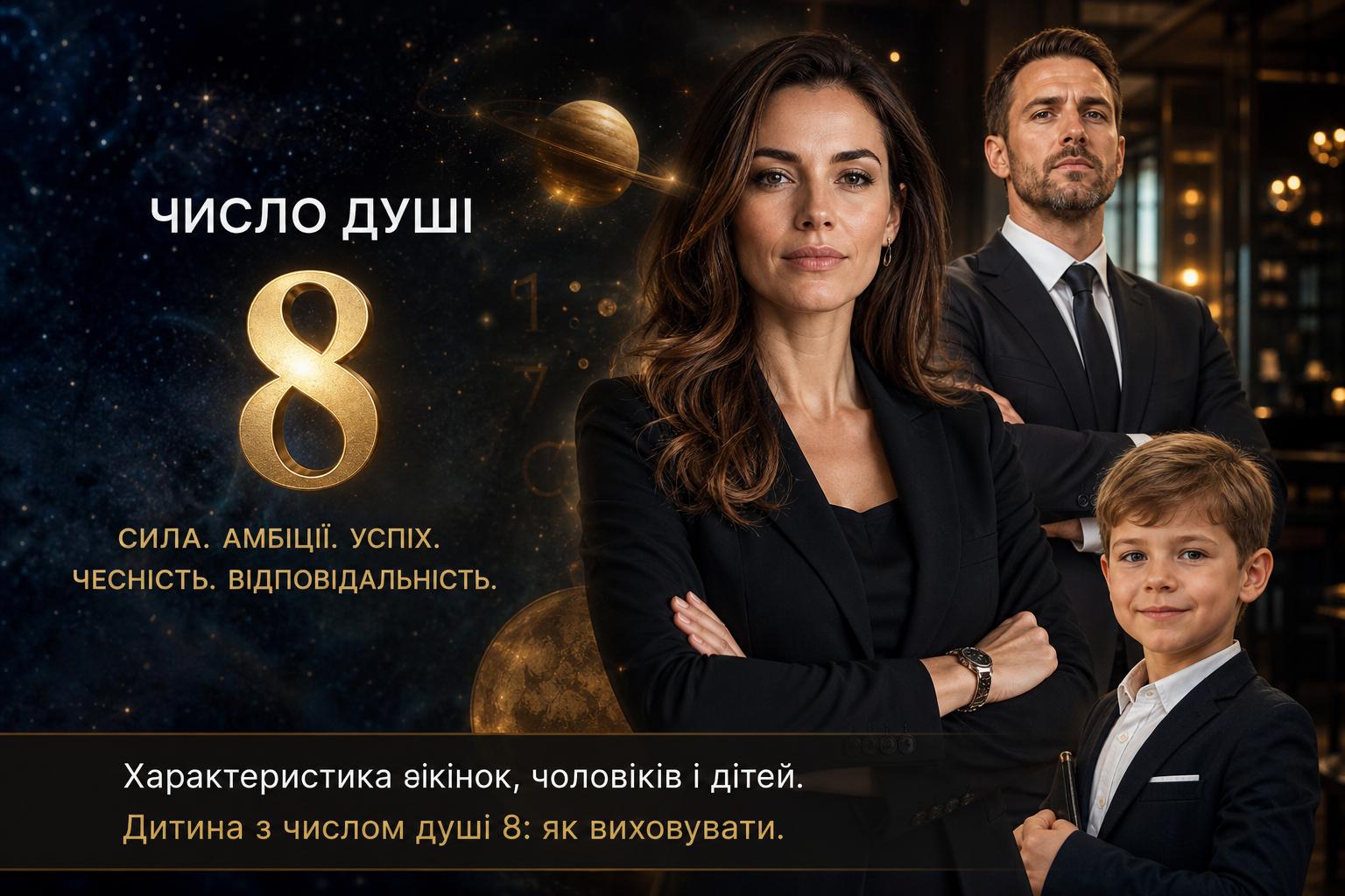 Число душі 8: значення, характеристика жінок, чоловіків і дітей. Дитина з числом душі 8: як виховувати Число душі 8: значення, характеристика жінок, чоловіків і дітей. Дитина з числом душі 8: як виховувати